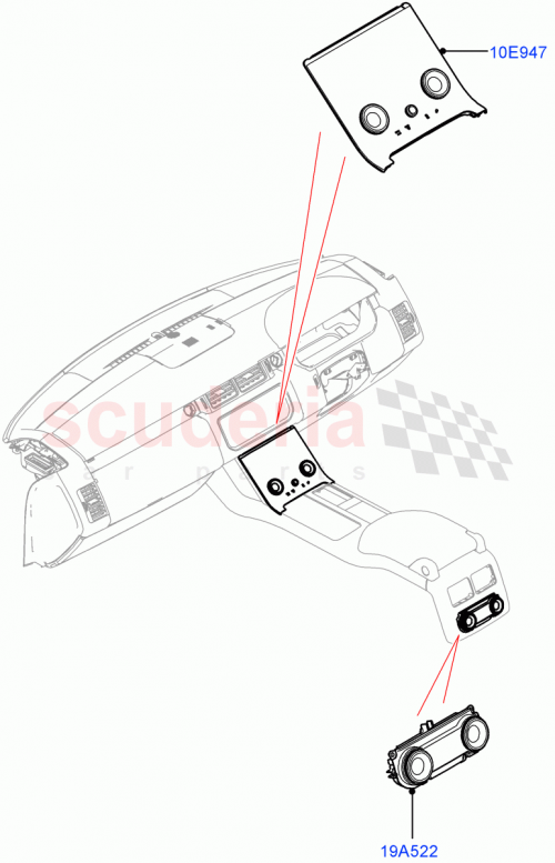 Part Diagram for Land Rover LR135920