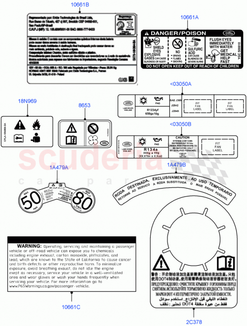 Part Diagram for Land Rover LR056650