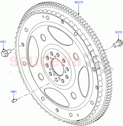 Part Diagram for Land Rover LR010697