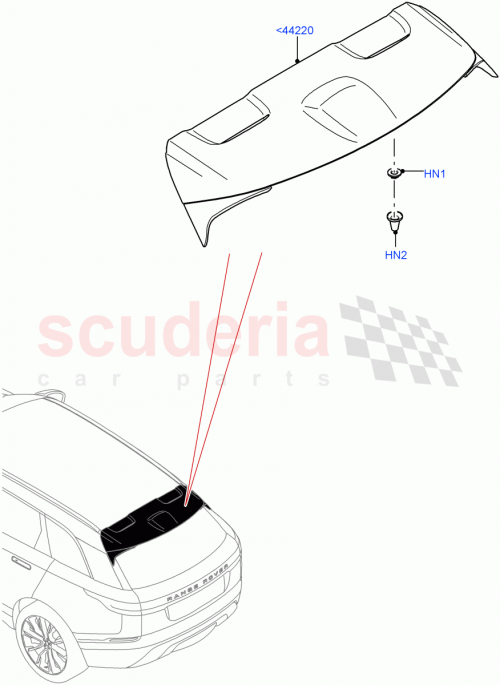 Part Diagram for Land Rover LR104718