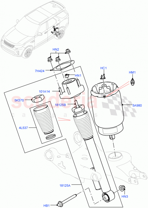 Part Diagram for Land Rover LR095863