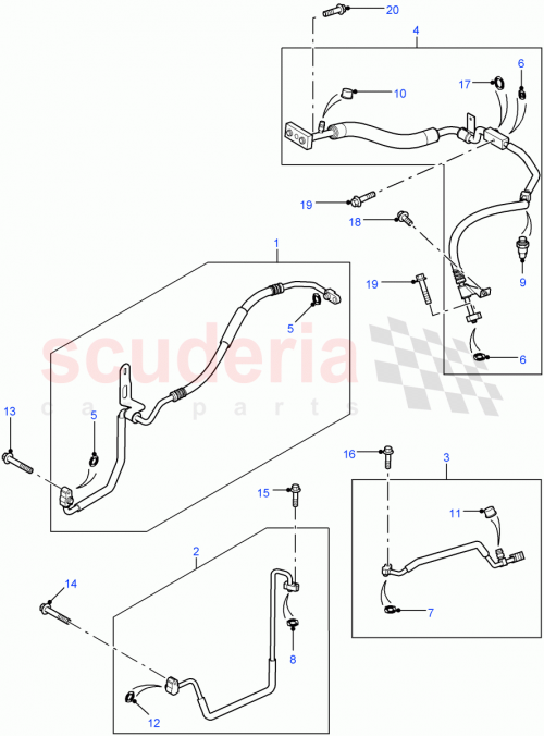 Part Diagram for Land Rover JUU500130
