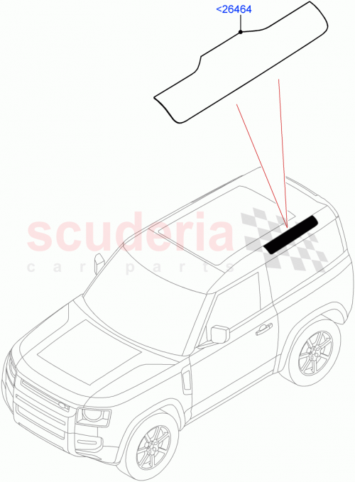 Part Diagram for Land Rover LR132456