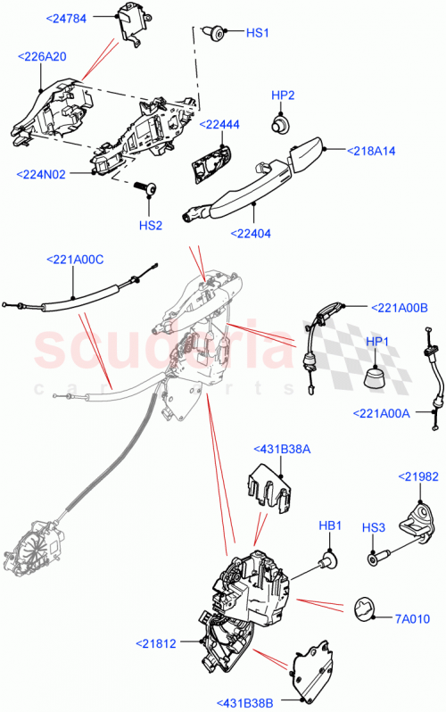 Part Diagram for Land Rover LR112364