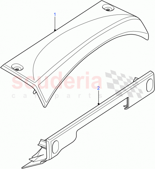 Part Diagram for Land Rover LR064232