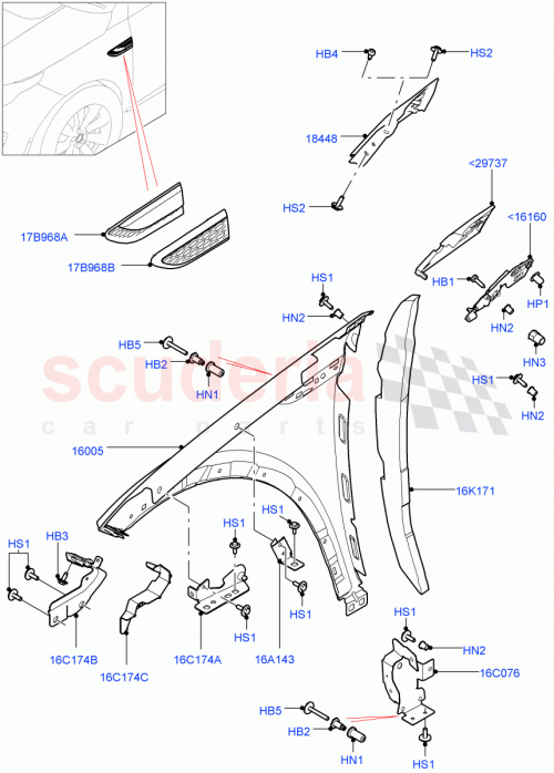 Part Diagram for Land Rover LR128474