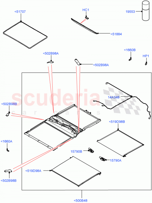 Part Diagram for Land Rover LR145006