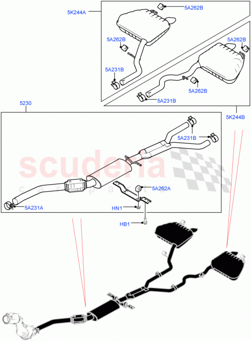 Part Diagram for Land Rover LR106171