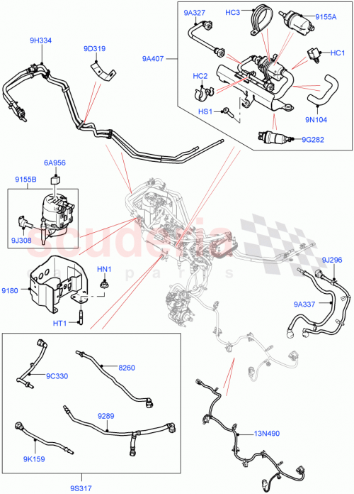 Part Diagram for Land Rover LR089534