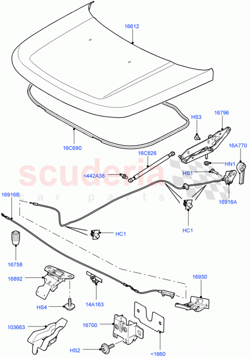 Part Diagram for Land Rover LR018697
