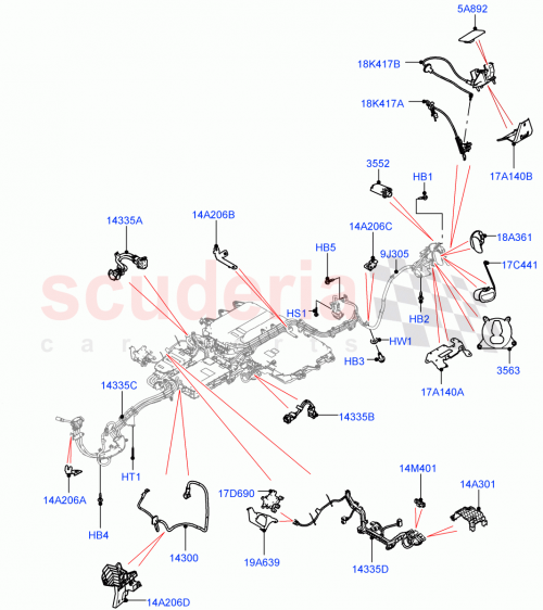 Part Diagram for Land Rover LR144451