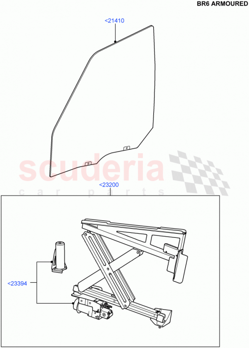 Part Diagram for Land Rover LR012276