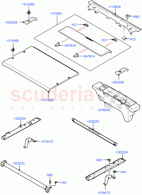 Part Diagram for Land Rover LR100465
