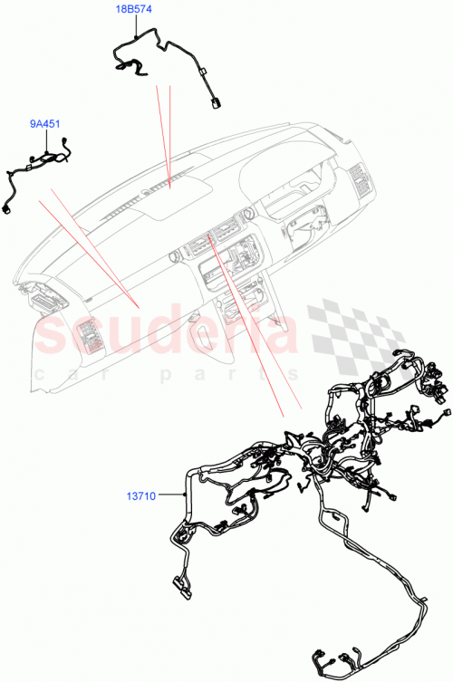 Part Diagram for Land Rover LR111736
