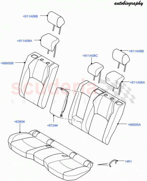 Part Diagram for Land Rover LR077628