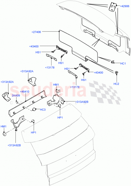 Part Diagram for Land Rover RYQ500120