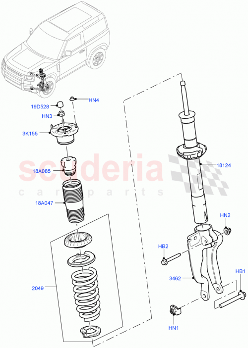 Part Diagram for Land Rover LR099953