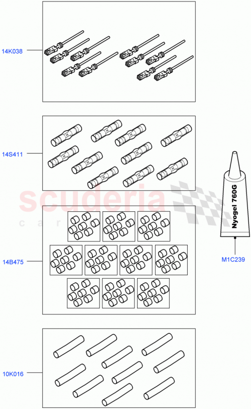 Part Diagram for Land Rover 418365