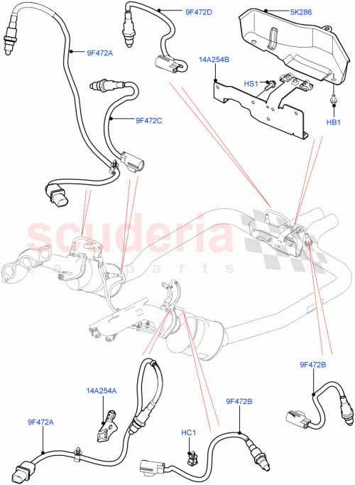 Part Diagram for Land Rover LR091883