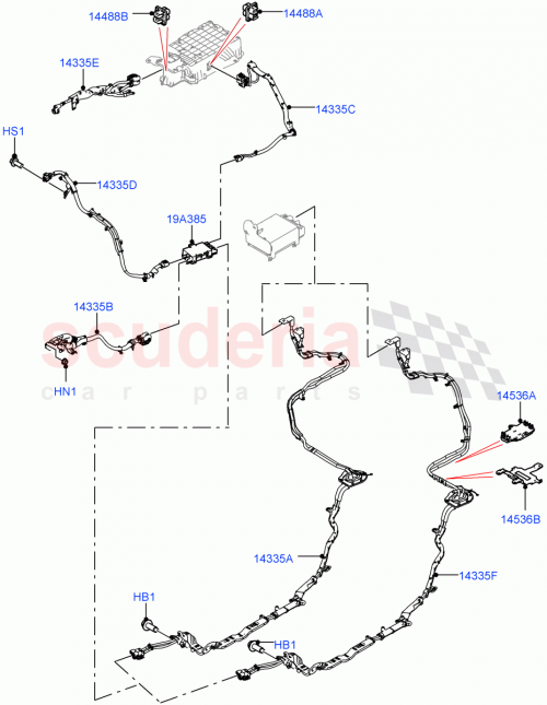 Part Diagram for Land Rover LR125218