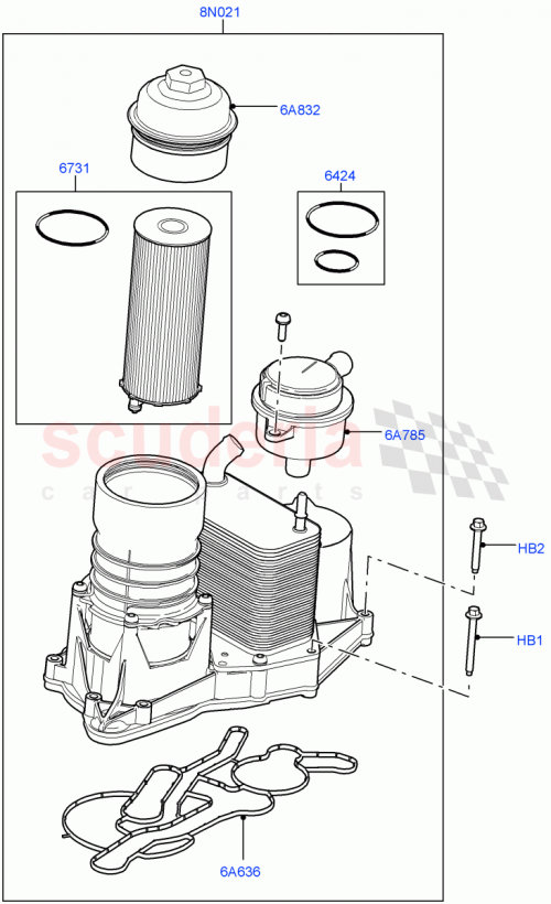 Part Diagram for Land Rover LR002339