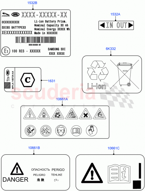 Part Diagram for Land Rover LR115894