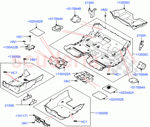 Part Diagram for Land Rover LR168472