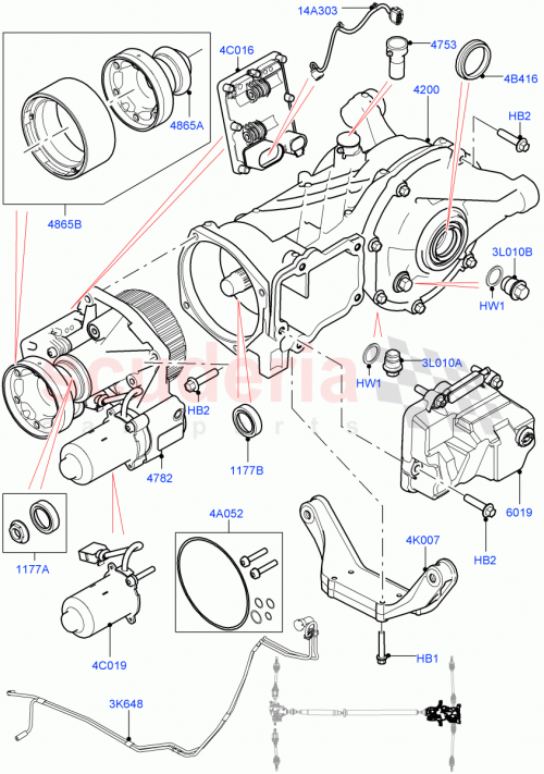 Part Diagram for Land Rover LR073537