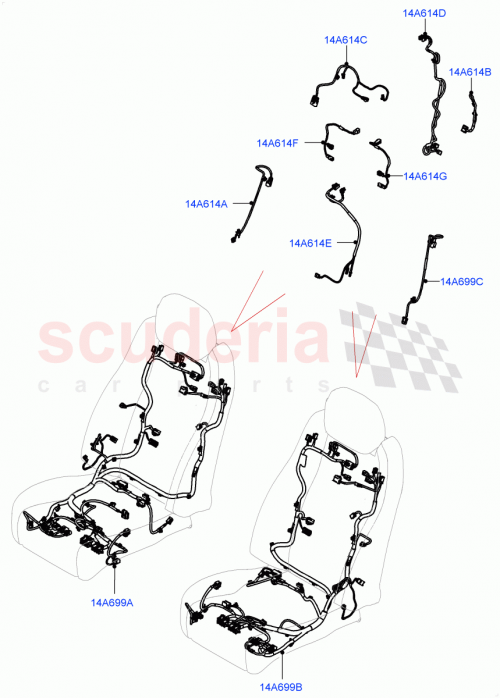 Part Diagram for Land Rover LR164493