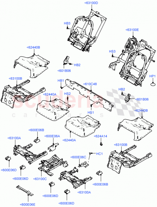 Part Diagram for Land Rover LR152685