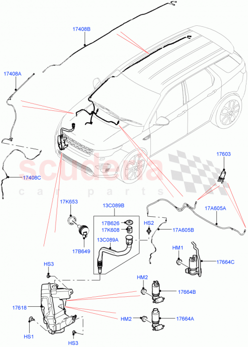 Part Diagram for Land Rover LR059994