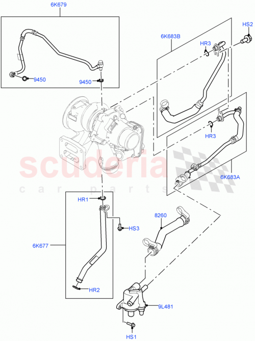 Part Diagram for Land Rover LR161887