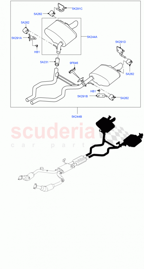 Part Diagram for Land Rover LR049199
