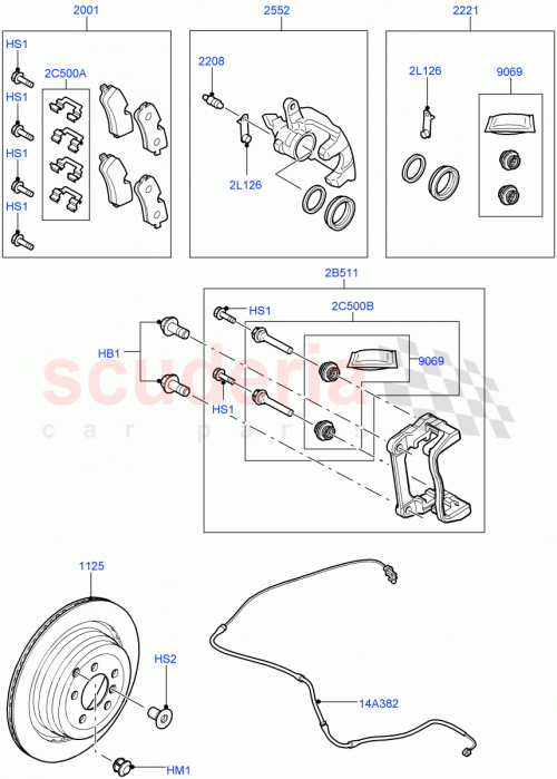 Part Diagram for Land Rover LR042735