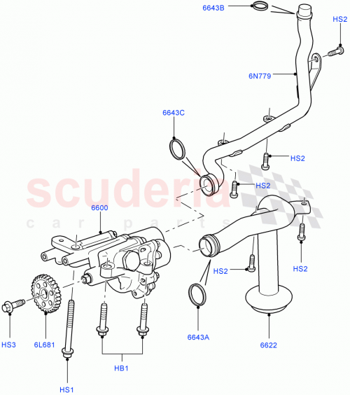 Part Diagram for Land Rover LR010703