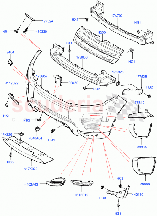 Part Diagram for Land Rover LR078487