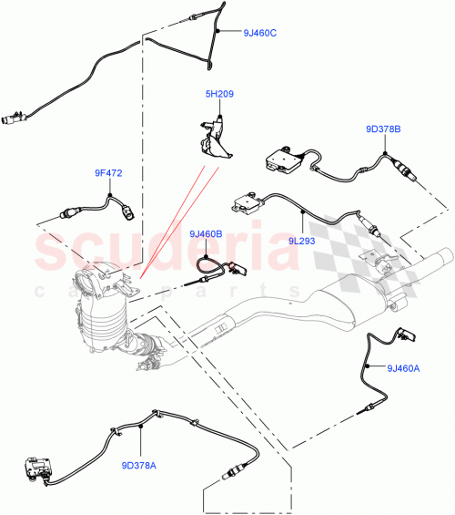 Part Diagram for Land Rover LR091862