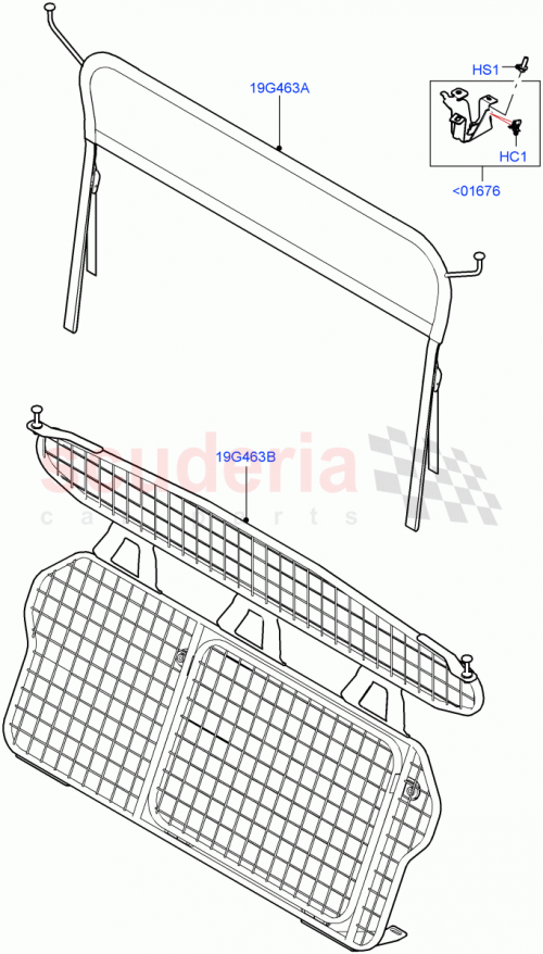 Part Diagram for Land Rover VPLZS0503