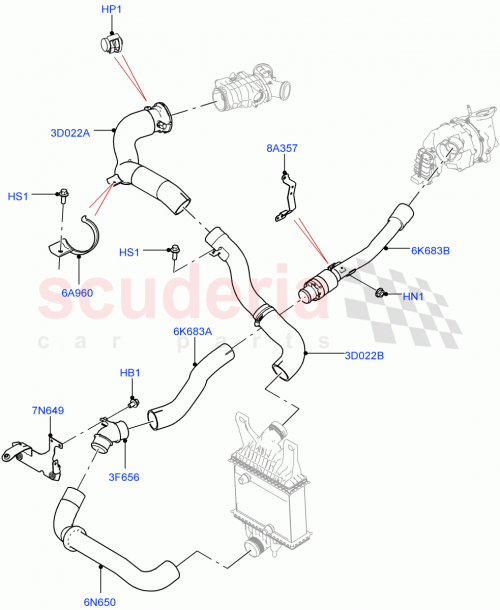 Part Diagram for Land Rover LR067016