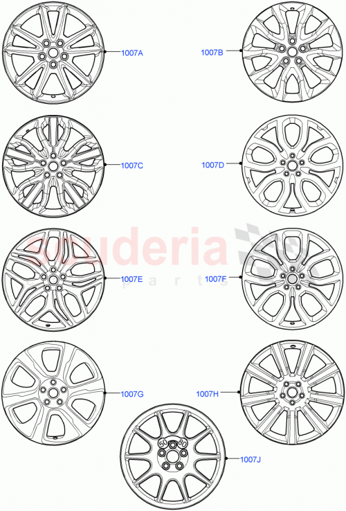 Part Diagram for Land Rover LR078418
