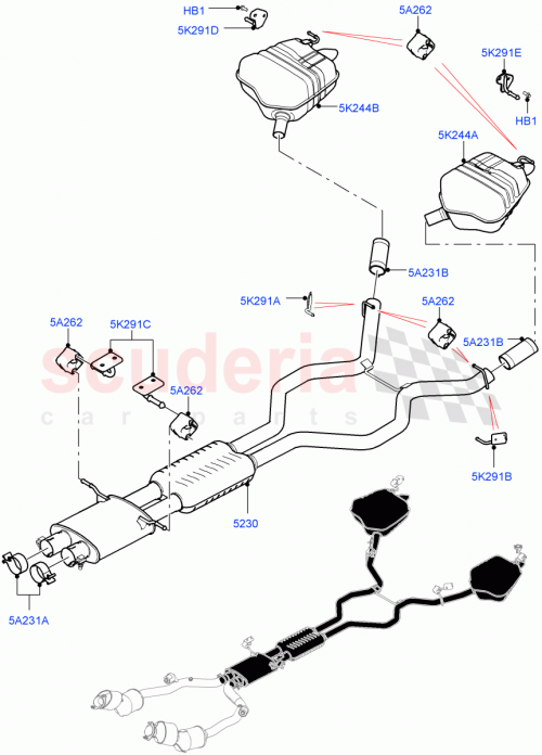 Part Diagram for Land Rover LR088311