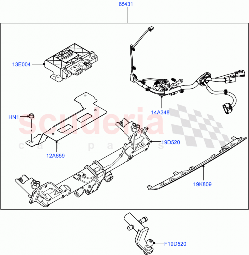 Part Diagram for Land Rover VPLE110NAS01SS