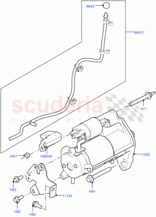 Part Diagram for Land Rover LR090947