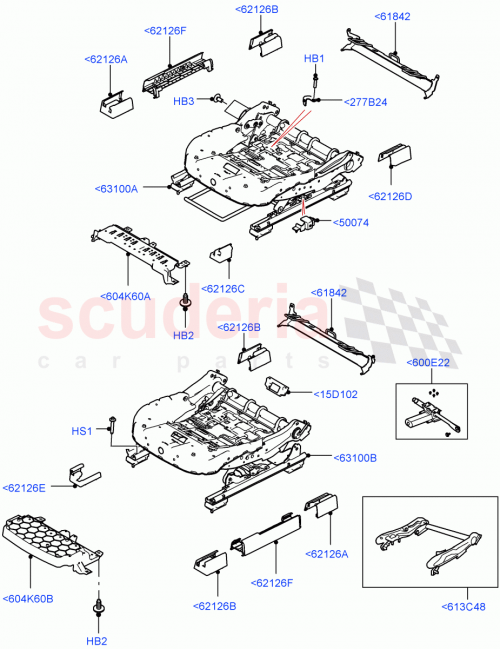 Part Diagram for Land Rover LR095333