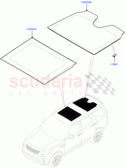 Part Diagram for Land Rover LR180104