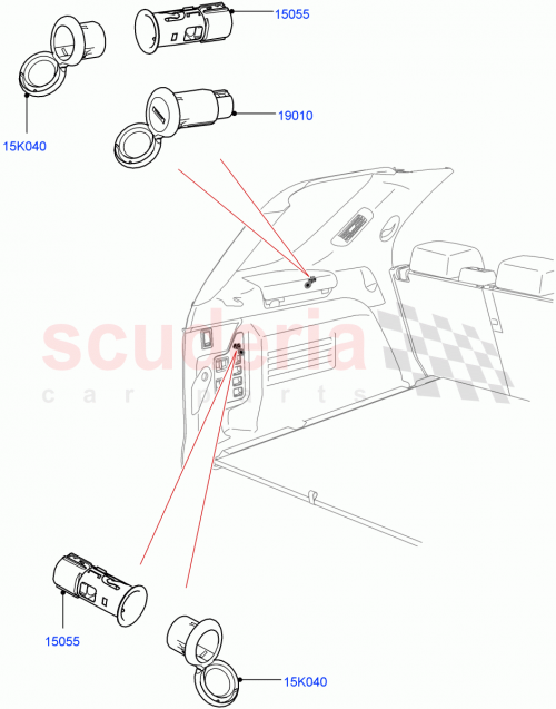 Part Diagram for Land Rover LR081489