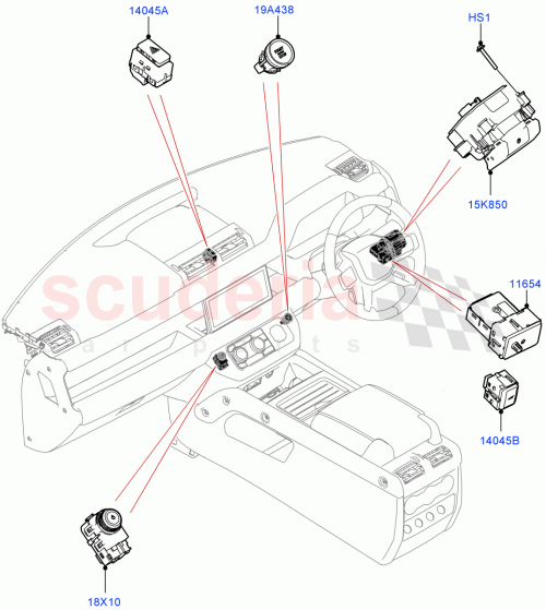 Part Diagram for Land Rover LR130641