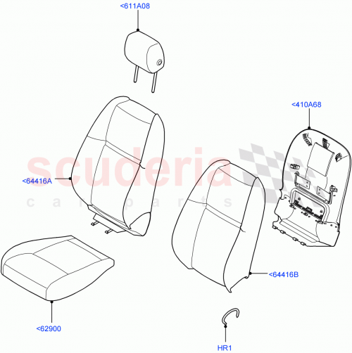Part Diagram for Land Rover LR156364