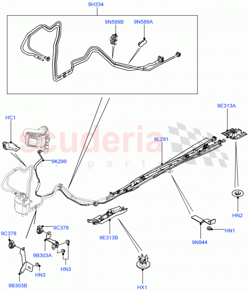 Part Diagram for Land Rover LR049860