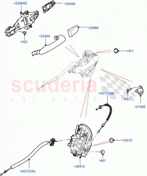 Part Diagram for Land Rover LR163881